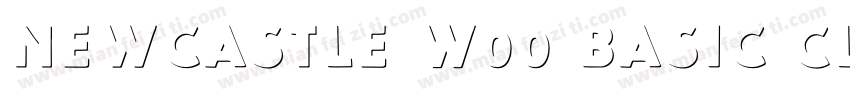 Newcastle W00 Basic Clean字体转换